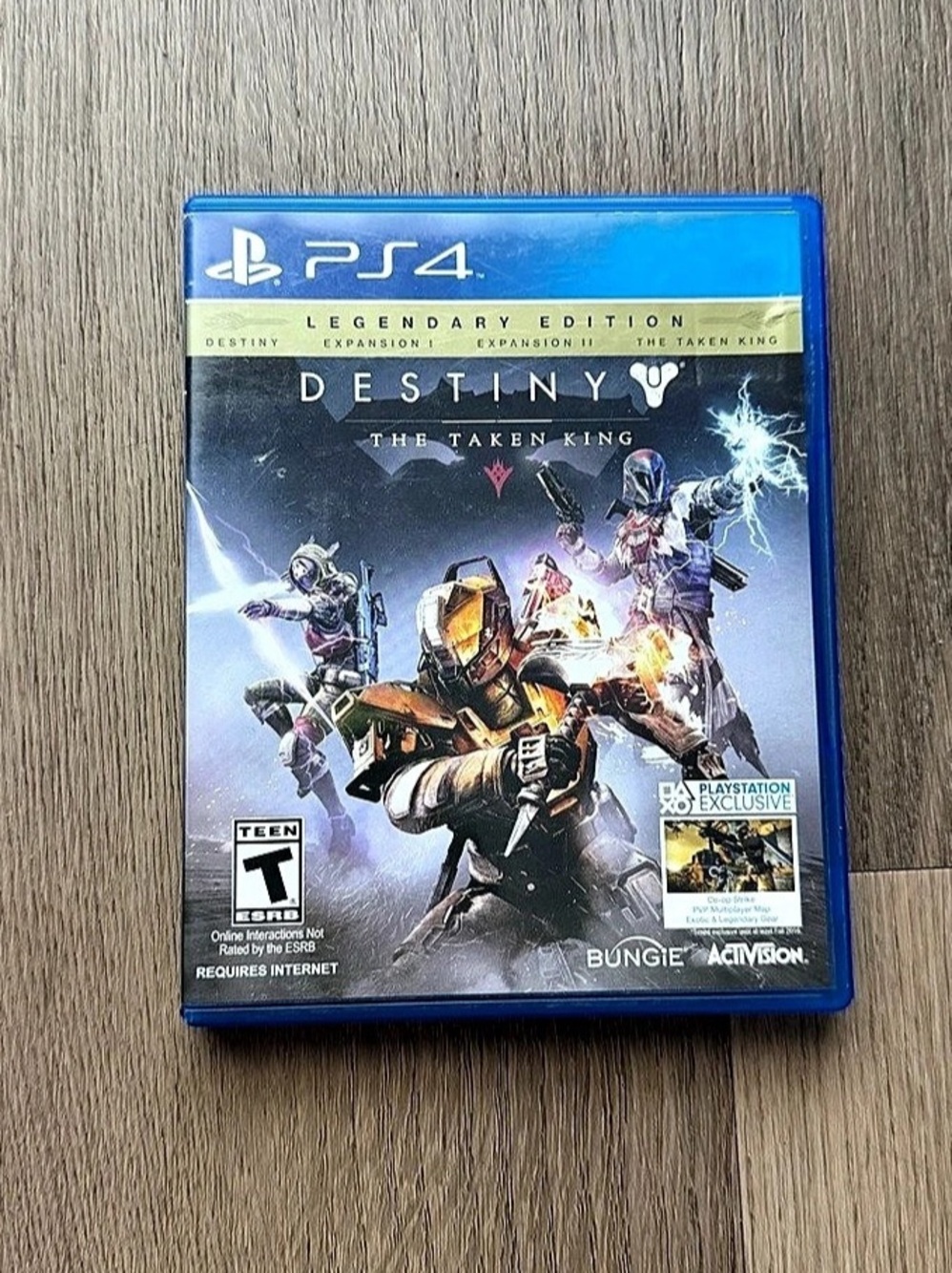 Destiny: The Taken King PS4 Video Game Blue